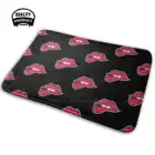 Мягкий домашний нескользящий коврик с изображением сексуальных губ