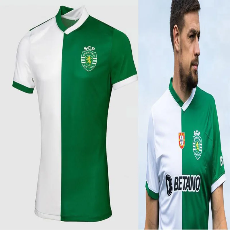 

Men 21 22 Sporting CP camisa de futebol PHELLYPE 2021 2022 Sporting Lisbon VIETTO Football Shirt SPORAR JOVANE uniform