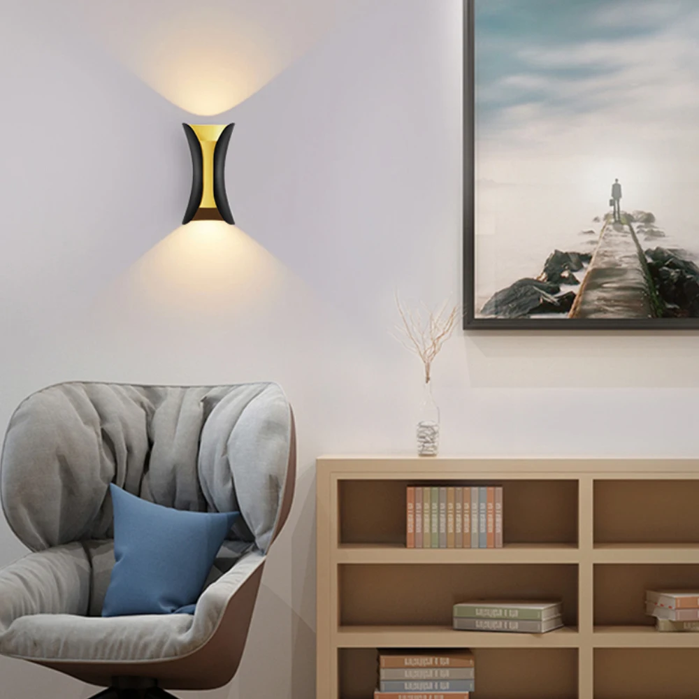 Светодиодный настенный светильник IP65 водонепроницаемый декоративный для улицы