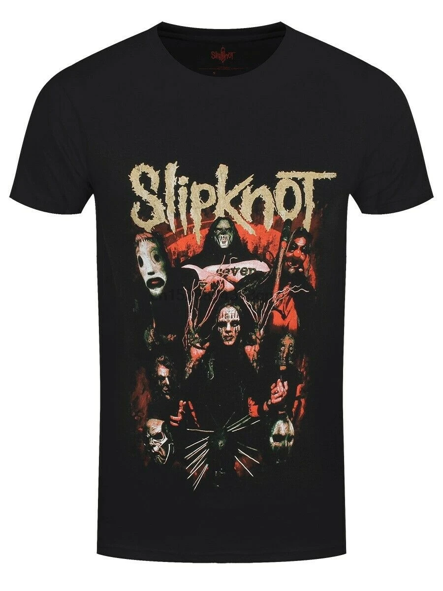 Футболка Slipknot приходят играть в Dying мужские черные Высокое качество битник топы