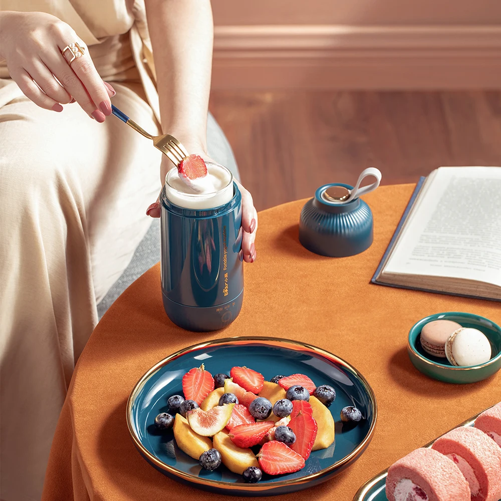 

220V 270ML Mini Portable Electric Yogurt Maker Automatic DIY Yogurt Fermenting Cup