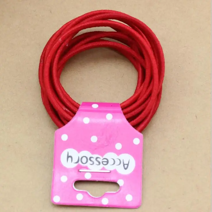 Резинки для волос черные красные синие 10 шт./лот резинки аксессуары держатель