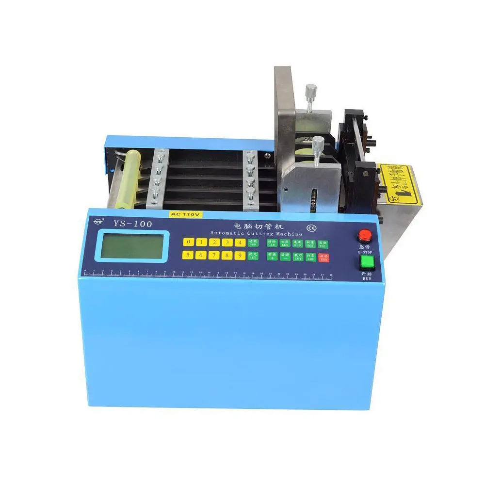

YS-100 110V/220V Automatic Heat shrink Tube Cutting Machine Cable Pipe Cutter with Thick Knife
