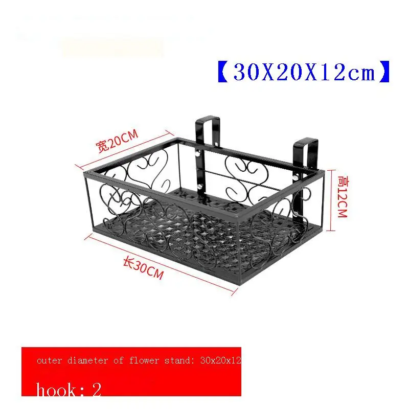 

Декор для террасы, плоские стандартные строительные лесов, деревянные полки, балконы, подставки для растений, железная стойка для цветов