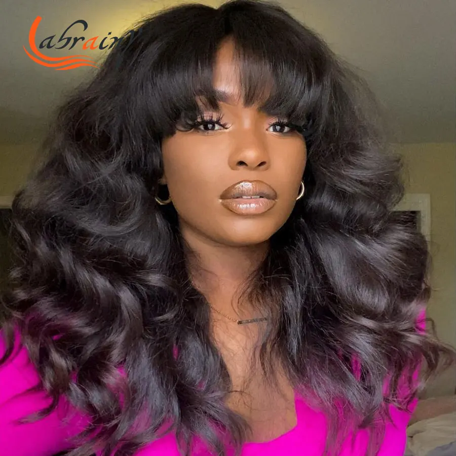 

Body Wave Bob 30 Inch Human Hair Wigs Full Machine Made Natural Hairline Wavy Brazilian Pre Plucked Baby Hair Bleached Knots