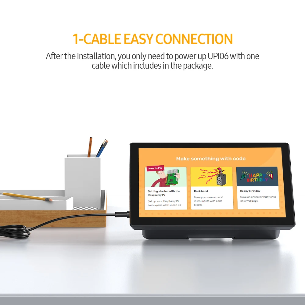 Чехол для Raspberry Pi с сенсорным экраном и вентилятором EVICIV 7 10 портативный монитор i 4