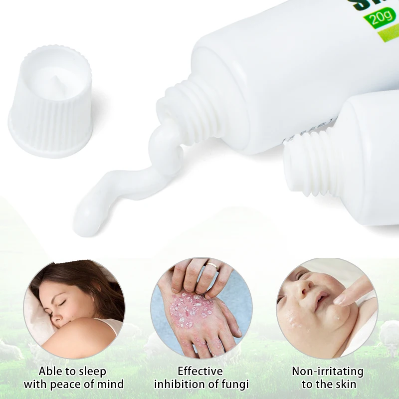 3 шт. антибактериальный крем для лечения псориаза экзема | Красота и здоровье