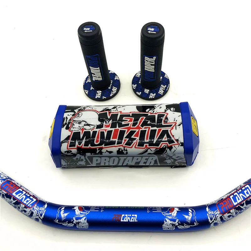 PRO Taper ручки металлические Mulisha пакет Жир Бар 1-1/" PROTAPER руль колодки грязь питбайк Мотокросс Мотоцикл CRF KLX KTM