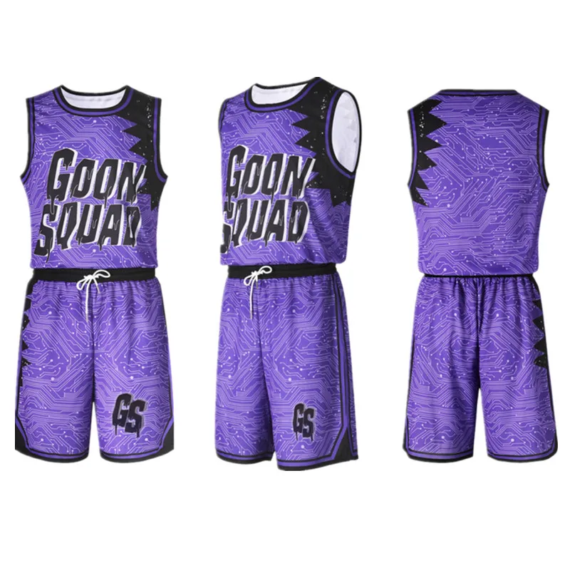 

Space Jam 2 Basketball Jersey Kids Adult Vest Shorts The Goon Squad Cosplay Costumes A New Legacy Unisex Sportswear