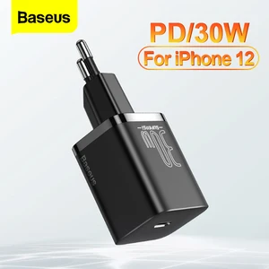 baseus pd 30w usb type c charger quick charge qc 3 0 usb c fast charging for iphone 12 pro ipad macbook air samsung xiaomi usbc free global shipping