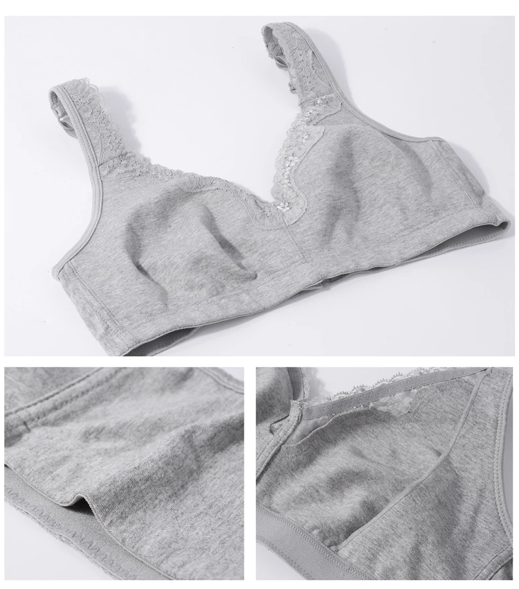 Sutian Feminino, женский бюстгальтер, без подкладки, без косточек, бюстгальтеры для женщин, полная чашка, спортивный бюстгальтер, нижнее белье больших размеров, без косточек, бюстгальтер, беспроводной бюстгальтер