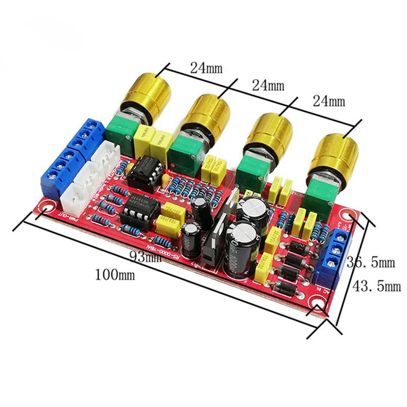 

HIFI fever level tone board NE5532 pre-board power amplifier pre-board