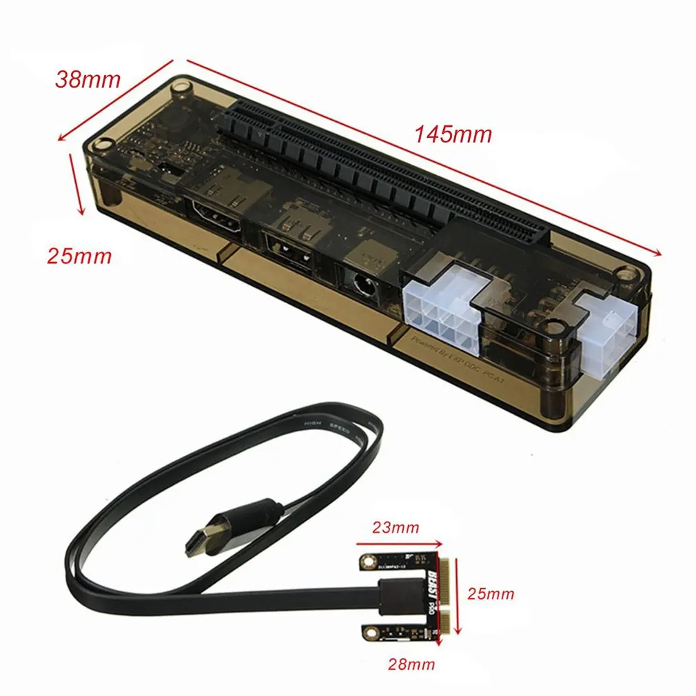 

Professional V8.0 EXP GDC Beast Laptop External Independent Video Card Dock Mini PCI-E Graphics Card for Notebook