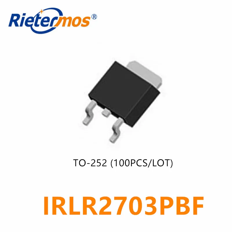 

100PCS IRLR2703 IRLR2703PBF LR2703 TO252 N-CHANNEL 30V SMD