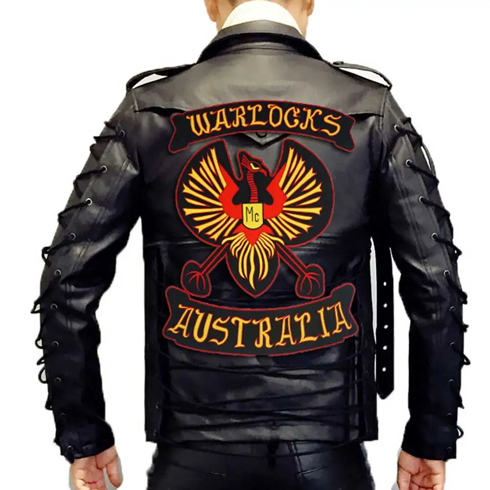 Байкерские нашивки Outlaw LONERS GHOSTRIDER'S с вышивкой в стиле панк|Заплатки| |