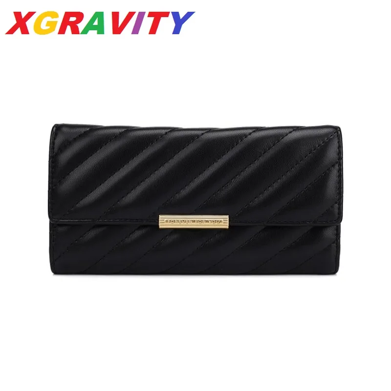 

H352 Luxury Branded Fashion Casual Long Wallets Fashion Leisure Female Purses Multi-Function Woman Mobile Phone Bags Coin Purses