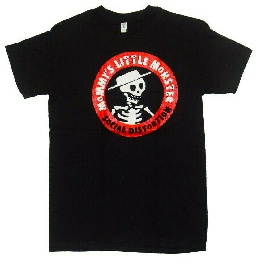 Social Distortion Mommys Little Monster Новая мужская футболка Skeleton| |
