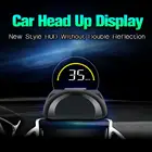 4-дюймовый автомобильный дисплей OBD, цифровой автомобильный проектор скорости, электронная Предупреждение о превышении скорости, светоотражающий экран