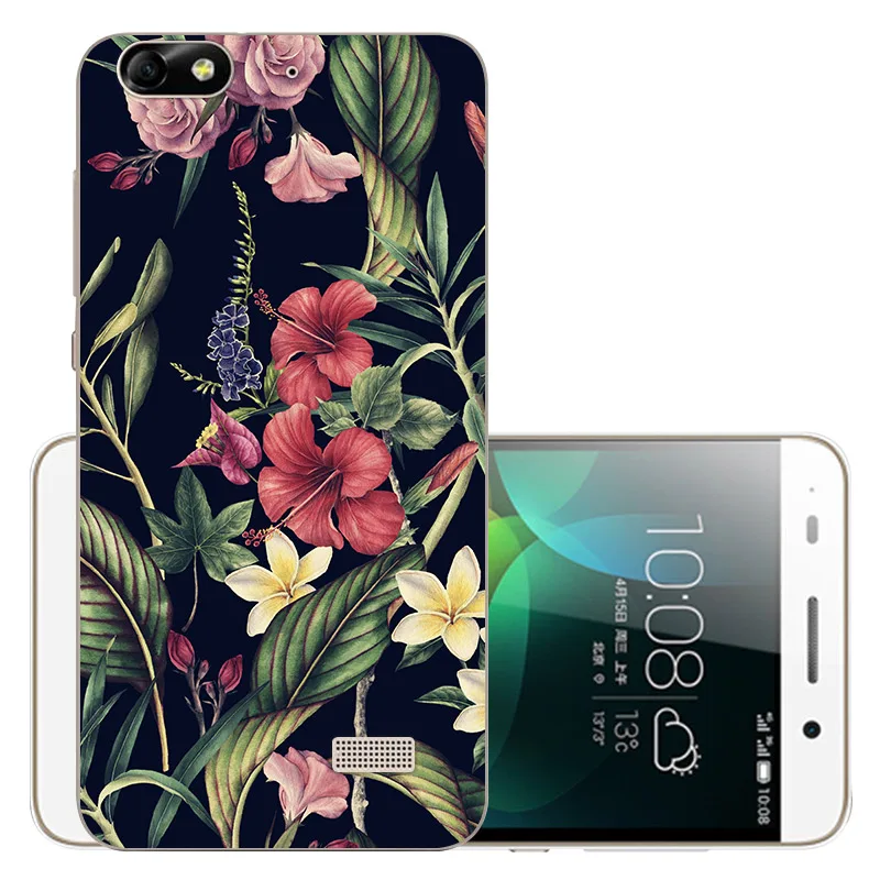 Чехол-книжка 5,0 дюйма для huawei Honor 4C, чехол CHC-U01, CHM-U01 чехол для huawei Honor 4C, мягкий силиконовый чехол для huawei G Play Mini - Цвет: AJDHGQ