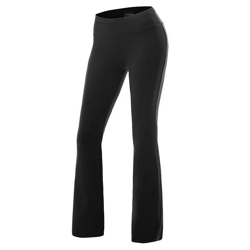 Yoga Pants Women Boot-Cut Yoga Pants Tummy Control Workout Casual Yoga Pants Breathable Workout Running Tights Sports Wear