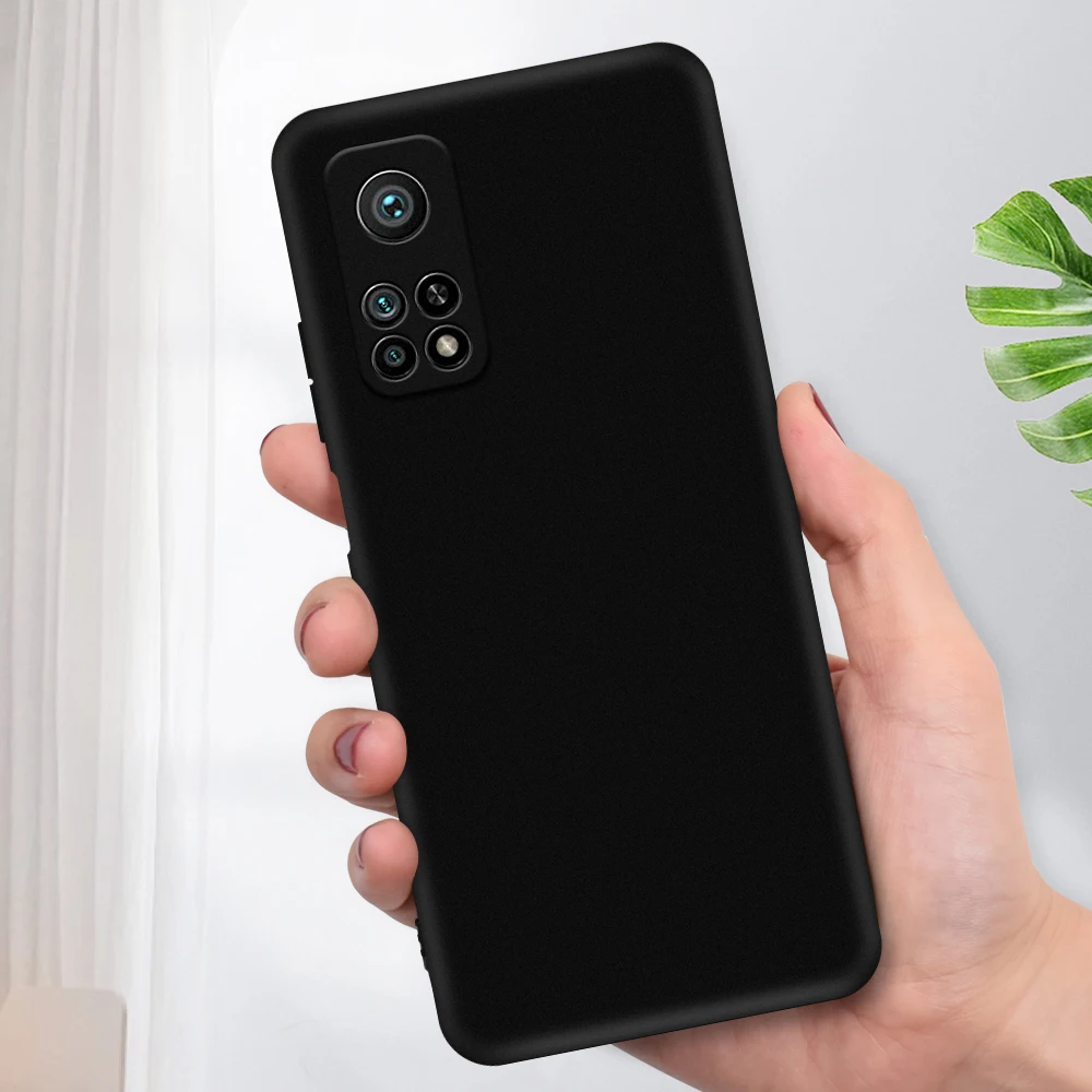 Силиконовый чехол для Xiaomi Mi 10 T Pro матовый mi ultra t Lite мягкие черные чехлы | Мобильные