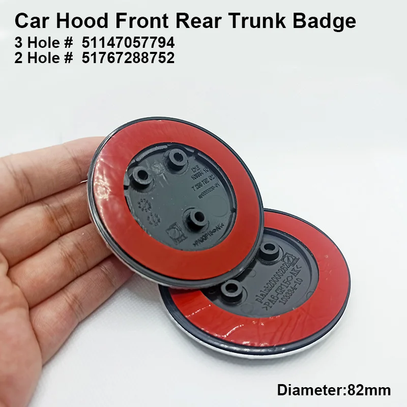 82 мм эмблема на переднюю крышку капота автомобиля логотип для E64 E85 E60 F30 F36 F32 F82 F83 F07