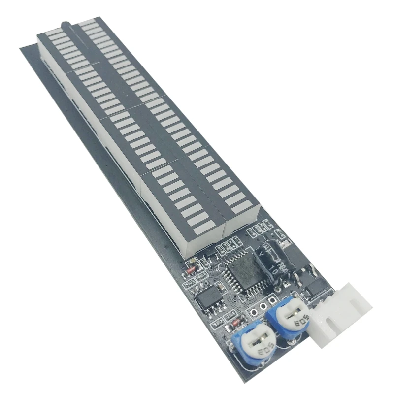 С источником питания от постоянного тока 6-30V Индикатор уровня аудио стерео
