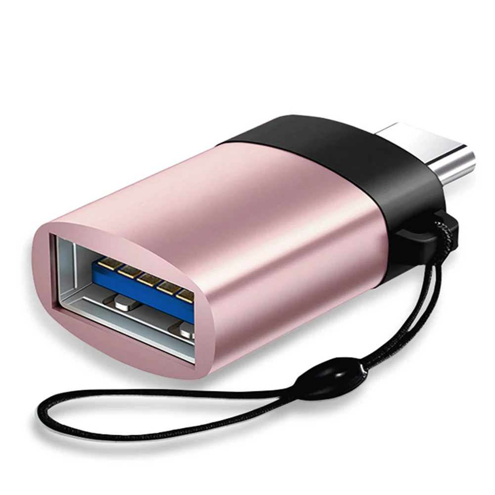 Портативный Высокоскоростной USB 3,0 type-C Мужской и Женский OTG адаптер конвертер передачи данных для Samsung Galaxy S8 s9 note 8 a5