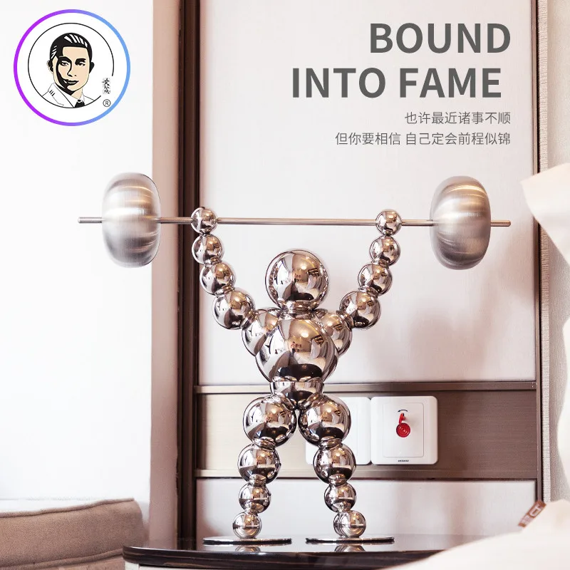 

Простое украшение из нержавеющей стали, винтажное художественное современное роскошное украшение для гостиной, креативные Ozdoby Do Domu, домашн...