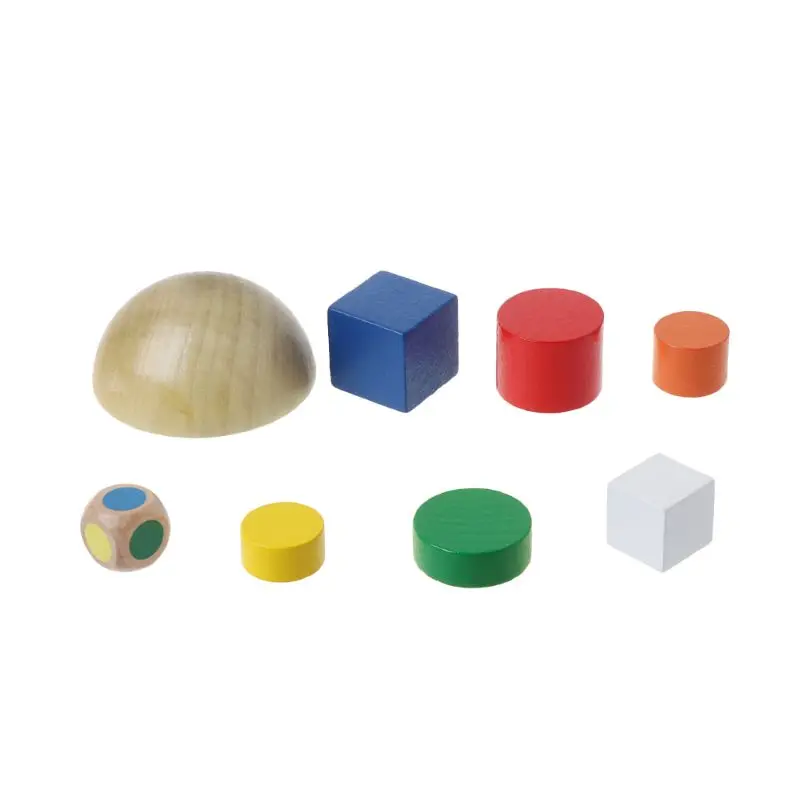 

1set Balance Puzzle Board Games for Children Montessori Building Blocks Board Game Family Party Gift Education Table Games