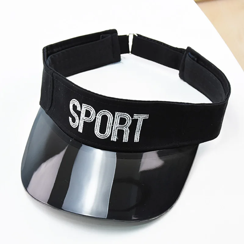 Пластиковый козырек унисекс Детская кепка от солнца прозрачная Спортивная Милая