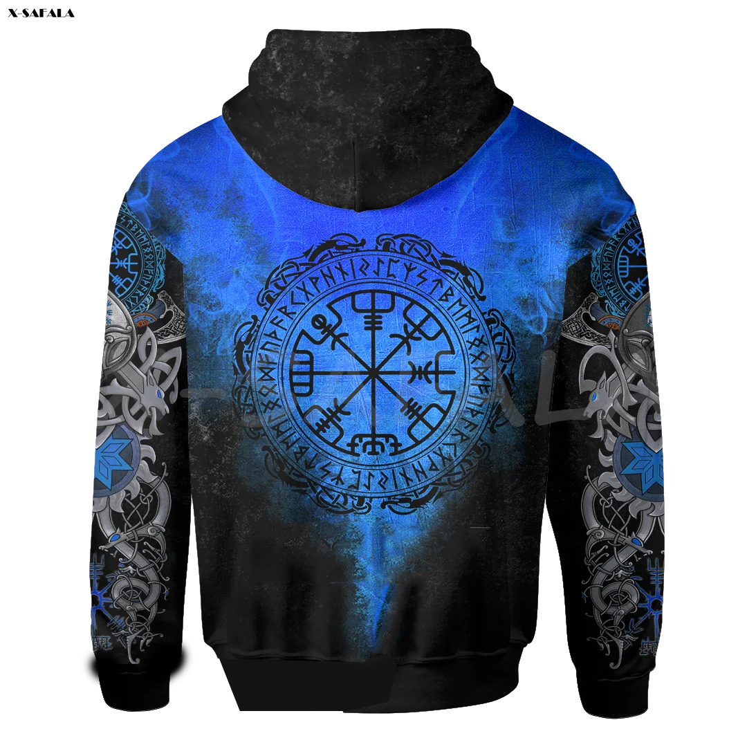 Толстовка Мужская/женская с 3D-принтом пуловер на молнии свитшот принтом викингов
