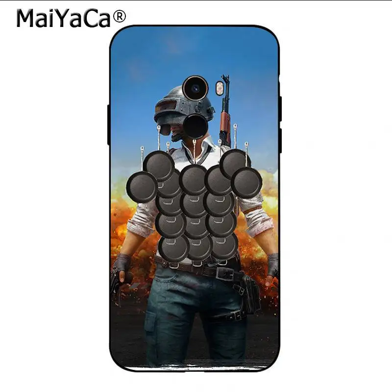 MaiYaCa pubg batterground game Custom Photo Soft fundas чехол для телефона Xiaomi 8 9 se Redmi 6 pro 6A 4X 7 note 5 7|Бамперы|