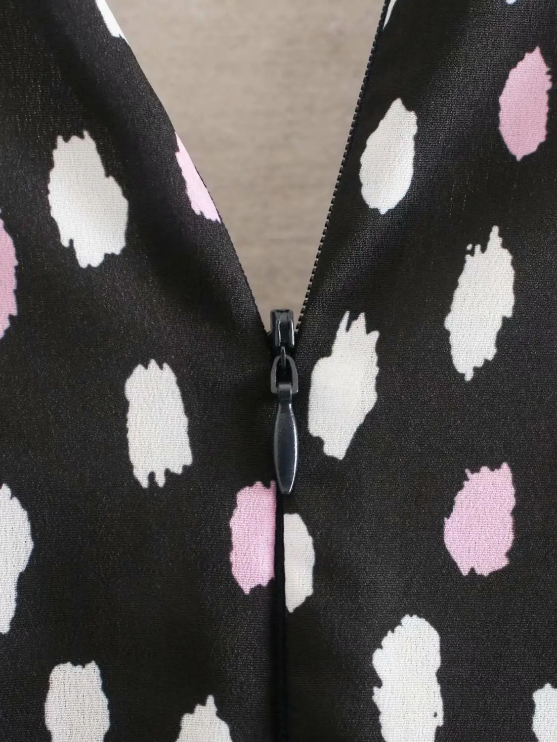 Женское винтажное мини-платье с запахом v-образным вырезом и принтом длинным