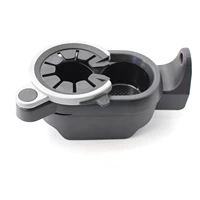 car cup holder black front centre console armrest box drink double storage stand interior storage accessories for smart w451