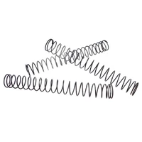 5pcs mn steel compression spring black electrical springs toys and air guns springs 210305mm