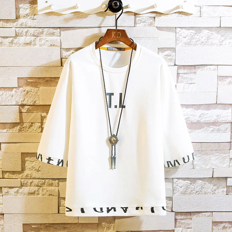 April MOMO брендовая одежда Весенняя Мужская Дизайнерская футболка модная мужская с