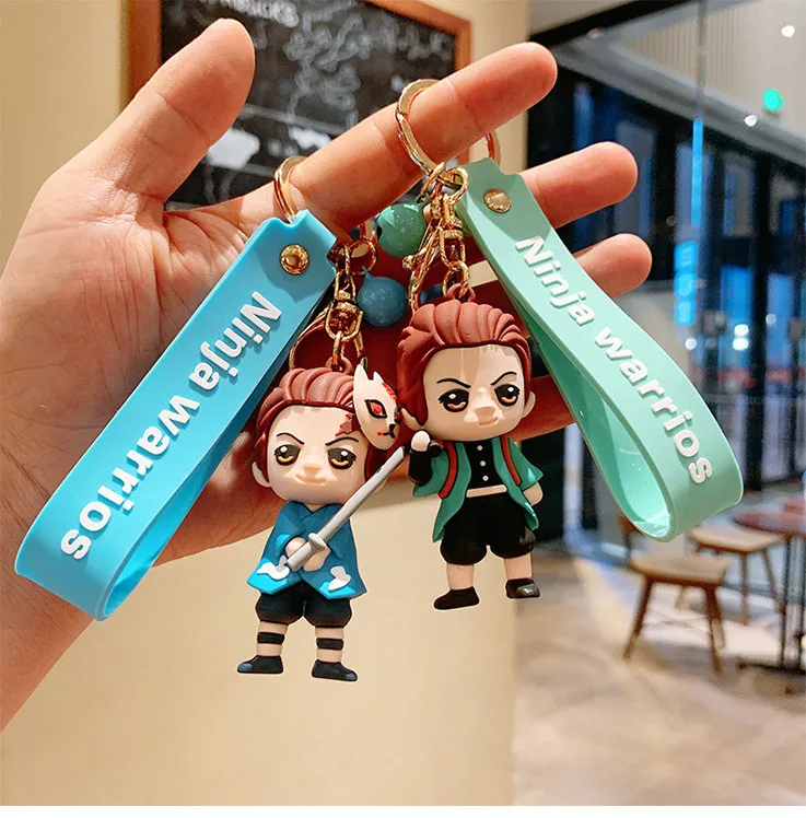 Аниме Demon Slayer Kimetsu no Yaiba фигурка Kamado Tanjirou Nezuko ПВХ фигурку Модель воина акриловый