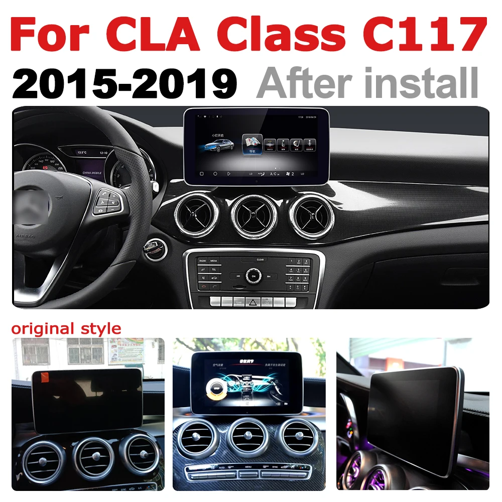 Автомобильный Android радио GPS мультимедийный плеер для Mercedes Benz CLA Class C117 2015 2016 2017 2018