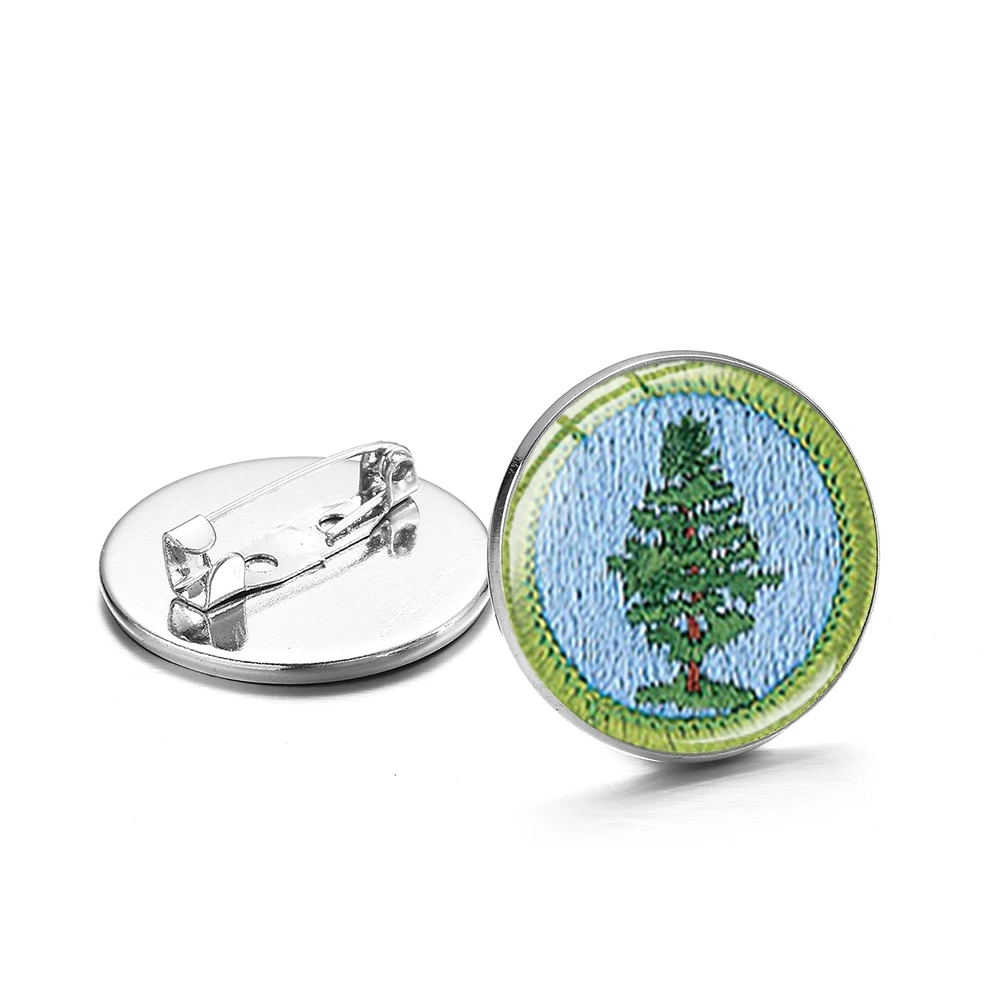 Новейшая модная брошь для девочек-разведчиков булавки винтажные языки