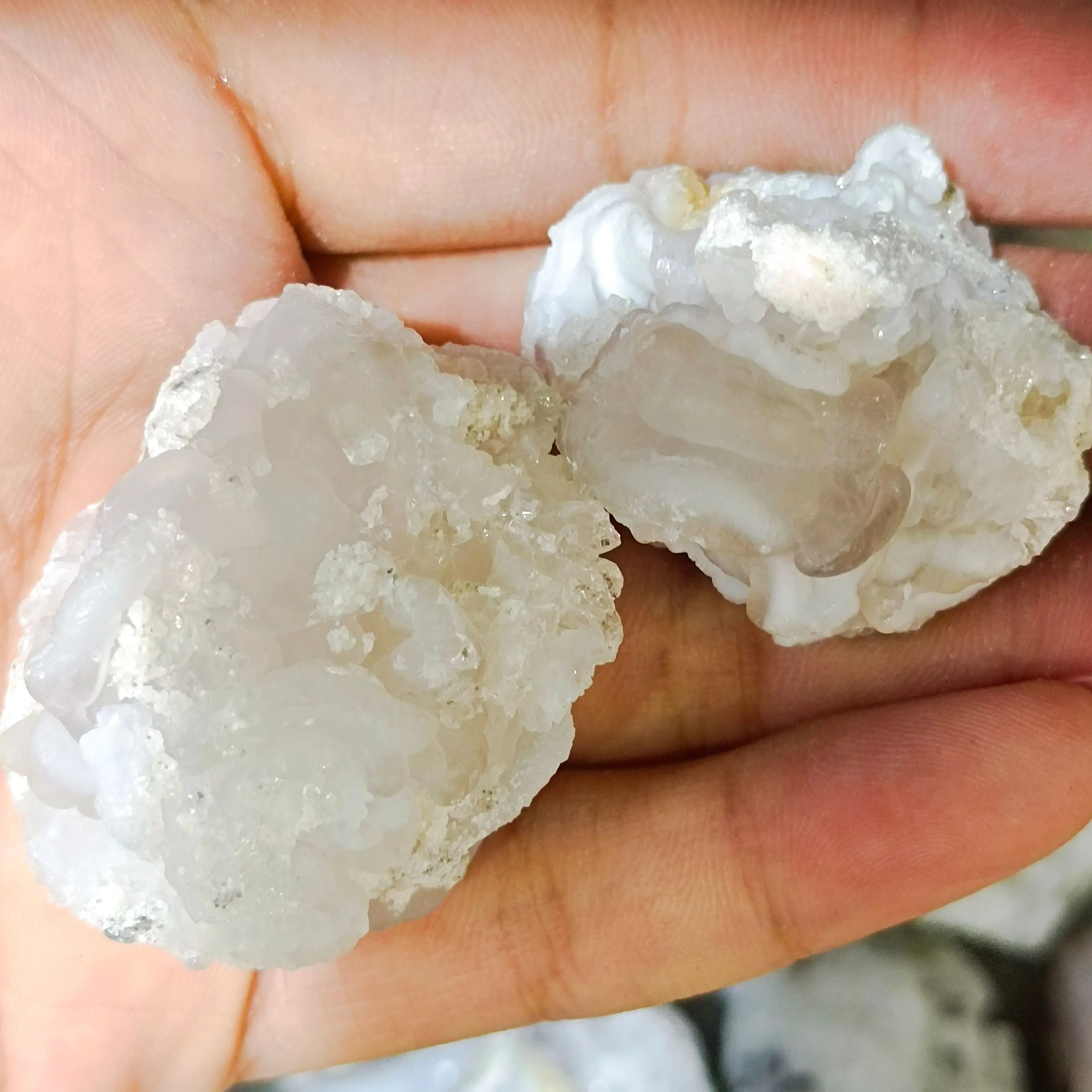 

3cm Natural crystal stone Mineral specimens rare agate quartz Sphere ball for decoration