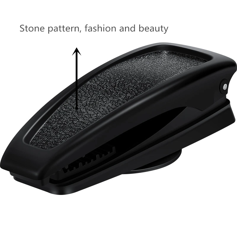 Car Cellphone Holder 2021 New Stone Pattern Fashion Navigation Support Stand Hud Design Dashboard Clip No Magnetic Phone Holder