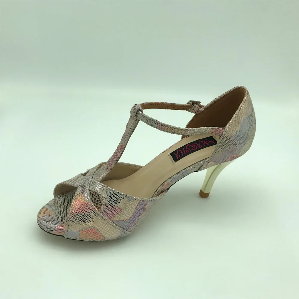 Новинка Пикантные танцевальные туфли в стиле Танго Свадебные Вечерние женские