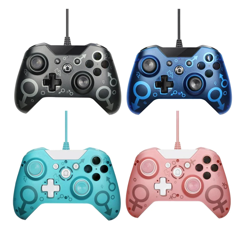 

Wired Game Controller ABS Dual Vibration N-1 USB Gamepad Joystick PC Computer Gaming Joypad Controller For XBOX One