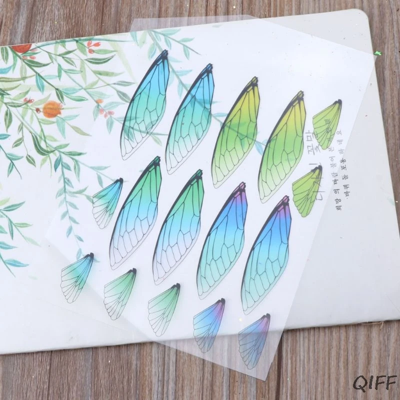 Серьги-подвески с изображением цикады и бабочек | Украшения аксессуары