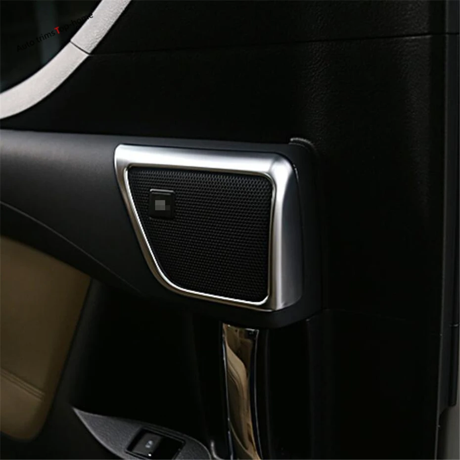 Yimaautoпланки задняя дверь аудио стерео колонка крышка отделка Подходит для Toyota Alphard/Vellfire AH30- молдинги для интерьера