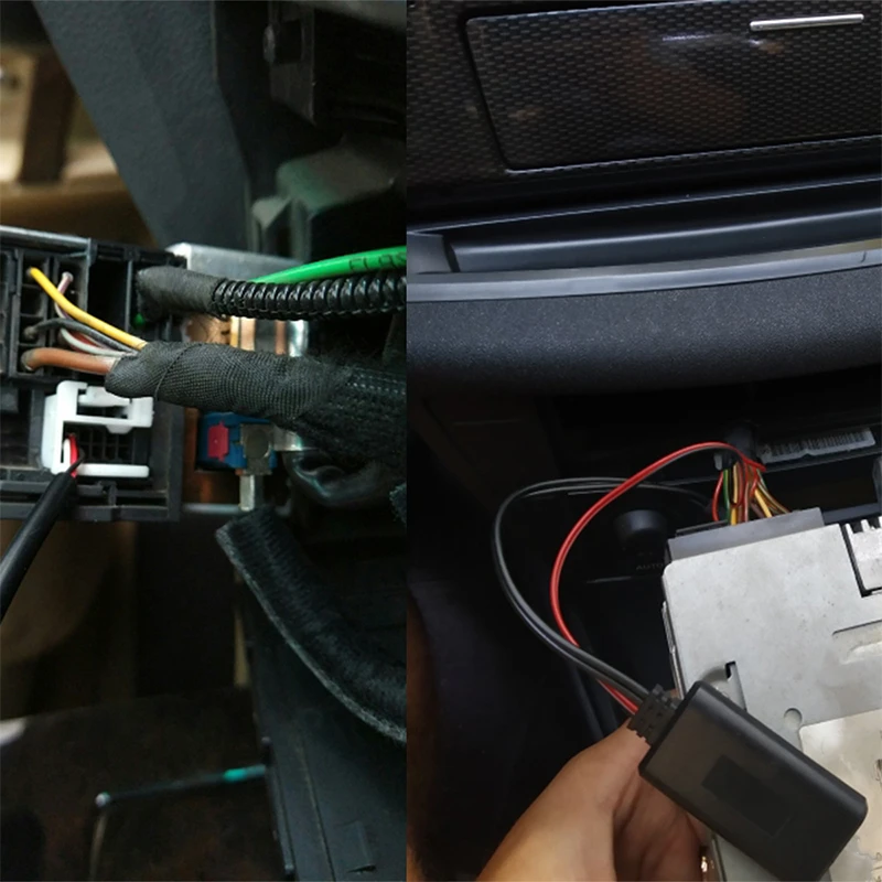 NS модифицированный 4 0 Aux Bluetooth Кабель адаптер для VW Passat Touareg Touran Polo Jetta Skoda MCD RNS 510 RCD