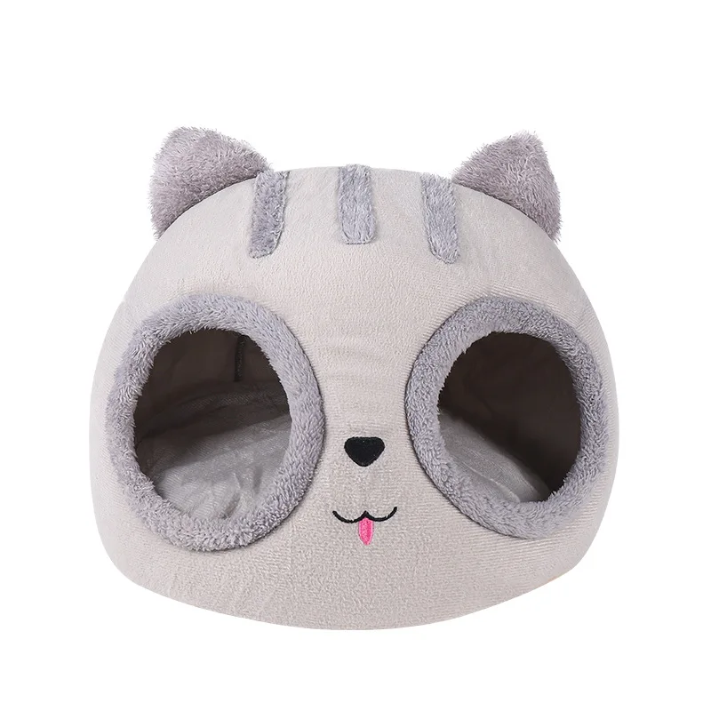 

Hair nest semi-closed creative modeling pet nest dog nest cat house deep sleep nest pad separation pet accessories