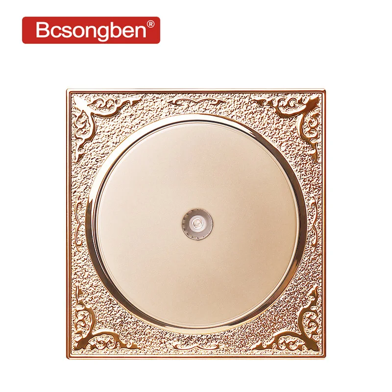 Bcsongben 1 Gang слабого электричества класса настенные резные золото pc Сенсорная