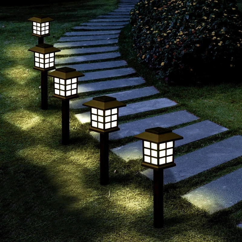 

Solar LED Pathway Light Outdoor Christmas Garden Decoration Solar Powered Lamp Lawn Yard Landscape Navidad Lantern Home Lighting